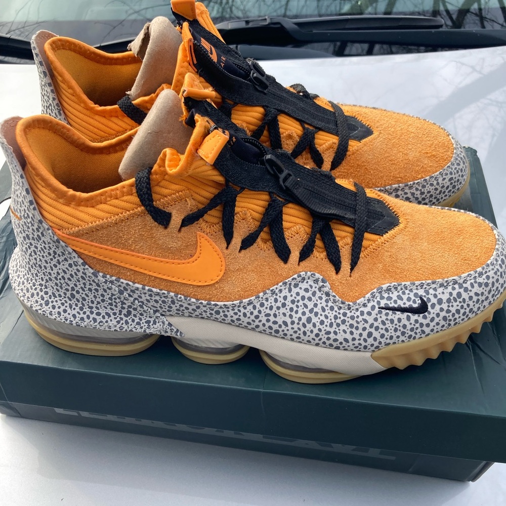 Lebron 16 Low X Atmos Safari Nike sneakers
